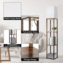 RUNTOP Shelf Lamp – 3 Color Temperatures, Narrow Design, Built-in Storage