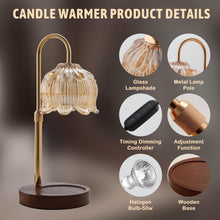GEEZO Candle Warmer Lamp – Electric Fragrance Lamp with Timer & Dimmer