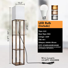 RUNTOP Shelf Lamp – 3 Color Temperatures, Narrow Design, Built-in Storage