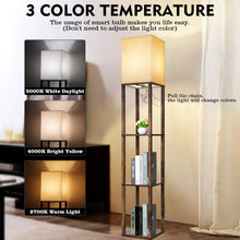 RUNTOP Shelf Lamp – 3 Color Temperatures, Narrow Design, Built-in Storage
