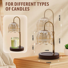 GEEZO Candle Warmer Lamp – Electric Fragrance Lamp with Timer & Dimmer