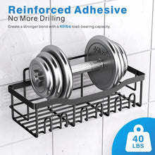 5-Pack Stainless Steel Shower Caddy Set – No-Drill Adhesive Bathroom Organizer